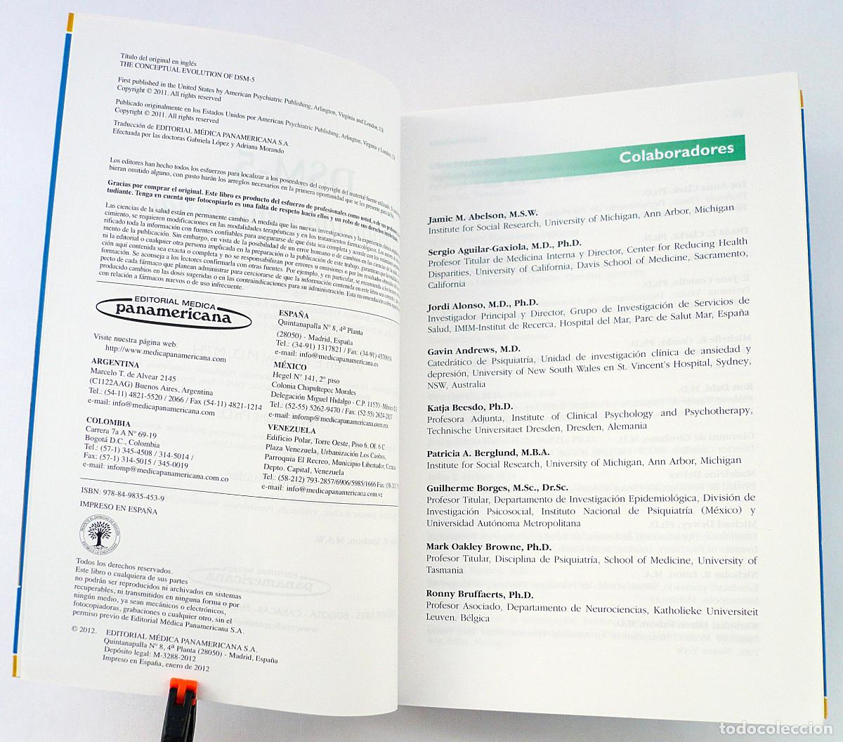 Libros: DSM-5 Evoluci&oacute;n conceptual - Foto 5