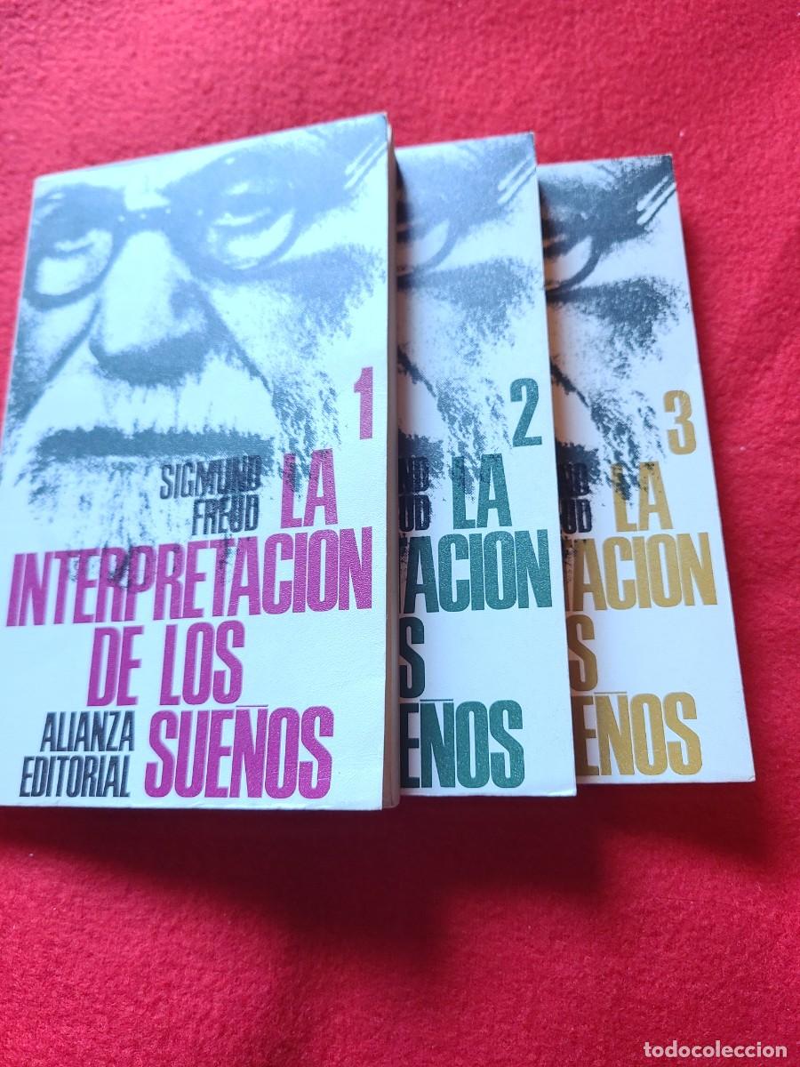 Libros: La interpretaci&oacute;n de los sue&ntilde;os. Sigmund Freud. 3 tomos - Foto 1