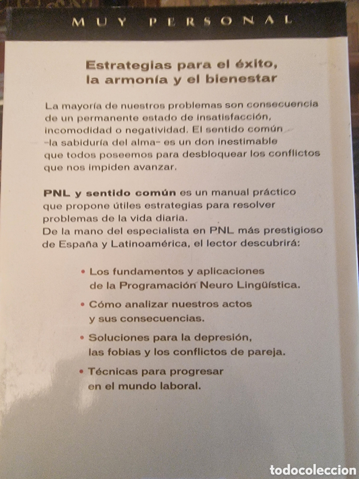 Libros: PNL y sentido com&uacute;n. Rafael L&oacute;pez Carrion. - Foto 2