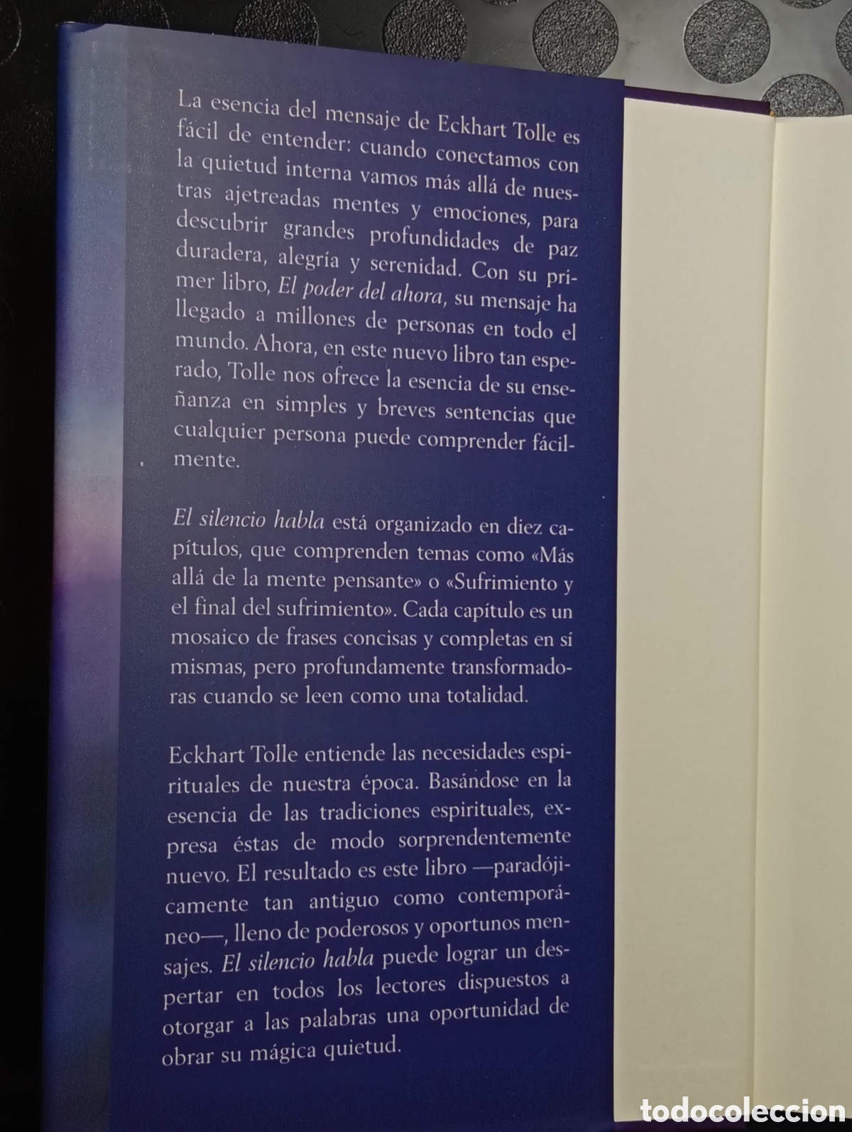 Libros: El silencio habla de Eckhart Tolle autor de El Poder del Ahora - Foto 4
