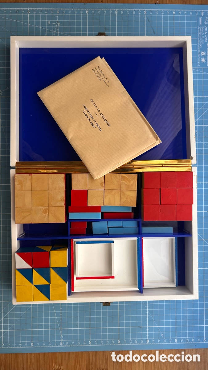 Libros: Material psicot&eacute;cnico vintage | Escala de Alexander - Cubos de Kohs - Passalong | Completo