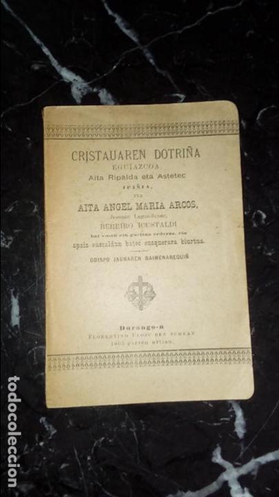 Libros: Doctrina Vasca. Euskera. - Foto 1