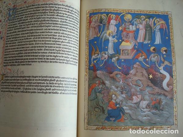 Libros: Apocalipsis Flamenco, c. 1405. Facs&iacute;mil. Moleiro - Foto 3