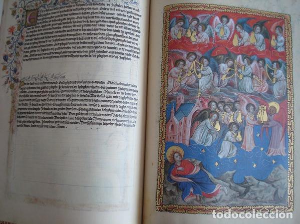 Libros: Apocalipsis Flamenco, c. 1405. Facs&iacute;mil. Moleiro - Foto 4