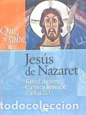 Libros: Qu&eacute; se sabe de... Jes&uacute;s de Nazaret - Gil Arbiol, Carlos; Aguirre Monasterio, Rafael; Bernab&eacute;