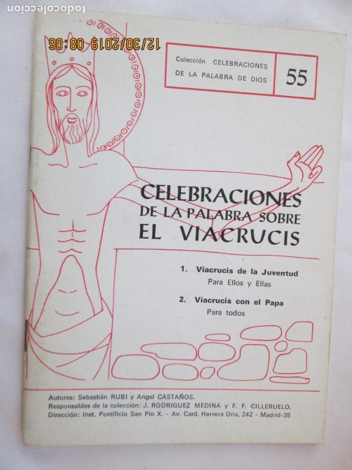 CELEBRACIONES DE LA PALABRA SOBRE EL VIACRUCIS - SEBASTIÁN RUBÍ / ANGEL CASTAÑOS -1978 EDICIONES SPX (Libros Nuevos - Humanidades - Religión)