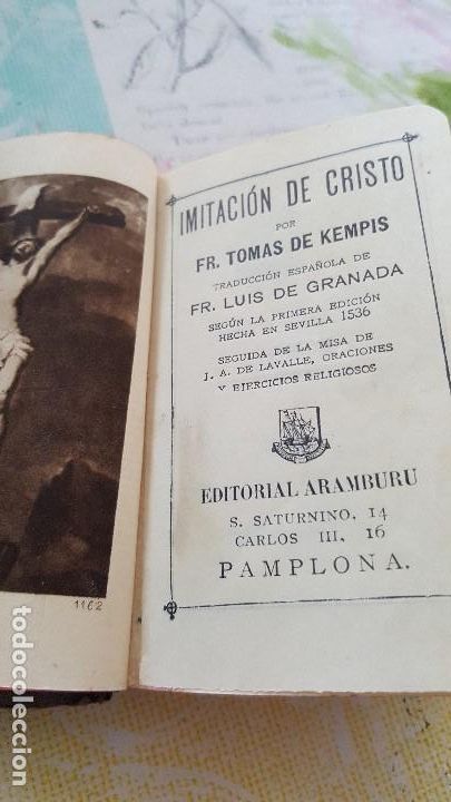 Libros: IMITACION DE CRISTO - Foto 2