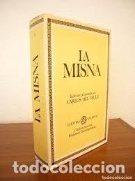 Libros: La Misna edici&oacute;n de Carlos del Valle - Foto 1