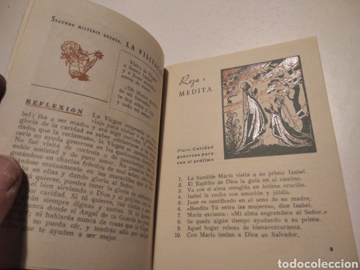 Libros: Librito ROSARIO DE LOS NI&Ntilde;OS 1954 - Foto 6