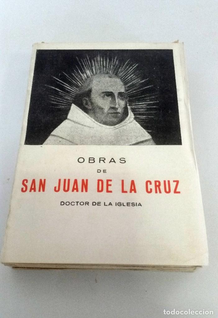 Livros: Obras de San Juan de la Cruz. Pr&oacute;logo Alejandro D&iacute;ez Blanco