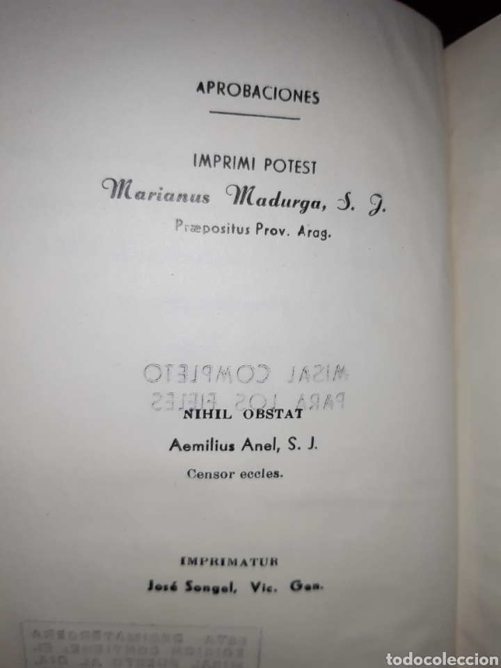 Libros: MISAL COMPLETO V MOLINA - Foto 5