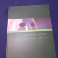Livres: SEMANA SANTA 2004 JEREZ DE LA FRONTERA, PROGRAMA OFICIAL, CAJA SAN FERNANDO, ESTADO NUEVO. Lote 290803583