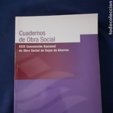 Libros: CUADERNO DE OBRA SOCIAL , XXIX CONVENCION NACIONAL CONFEDERACION ESPAÑOLA DE CAJAS DE AHOROSM, NUEVO. Lote 290804133