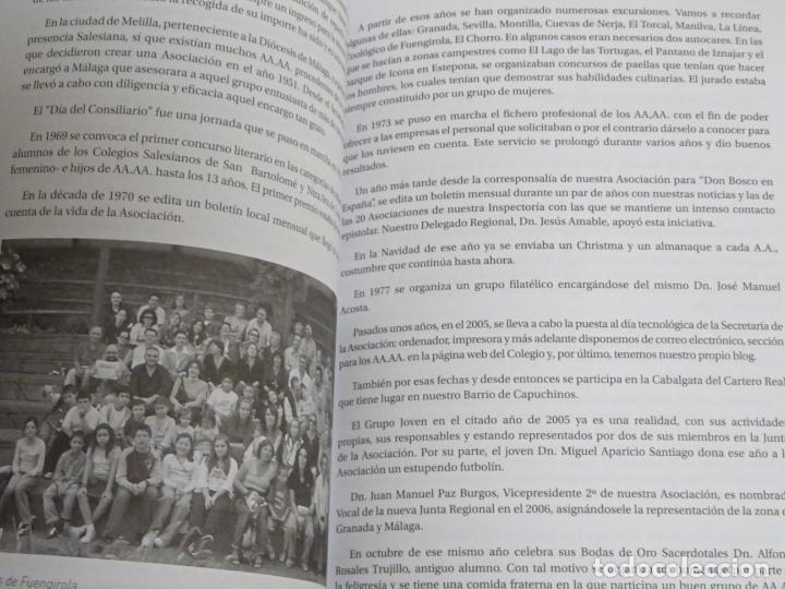 Libros: LIBRO CD RELIGIOSO. SALESIANOS 100 AÑOS Y UN CENTENARIO. MÁLAGA. 158 PAG. 320GR - Foto 5 - 299802908