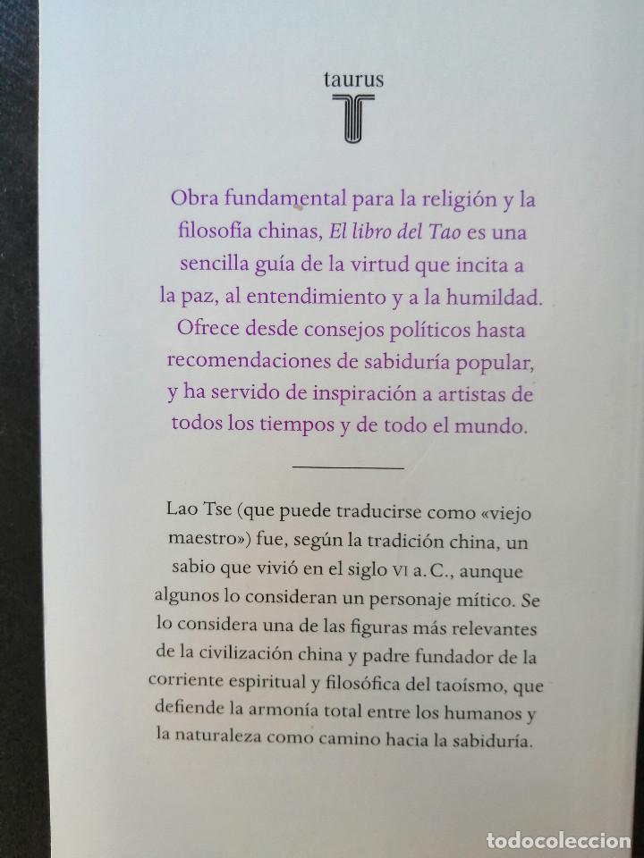 Libros: EL LIBRO DEL TAO (TAURUS EDITORIAL) - Foto 2