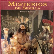 Libros: SEMANA SANTA DE SEVILLA MISTERIOS DE SEVILLA EDIC. ORIGINAL FUNDA DE TERCIOPELO IMPECABLE