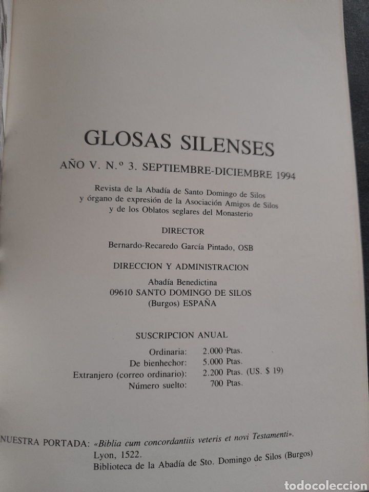 Libros: Glosas Silenses. N&uacute;mero 3 - Foto 3