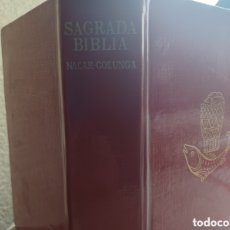 Libros: SAGRADA BIBLIA 1979 NÁCAR COLUNGA B.A.C.. Lote 364260486