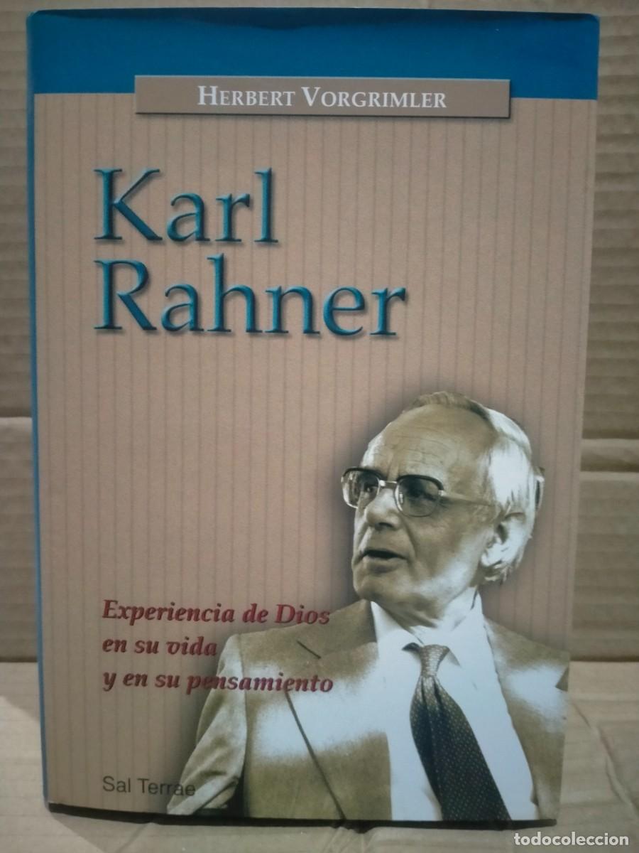 Libros: HERBERT VORGRIMLER. KARL RAHNER .SAL TERRAE - Foto 1