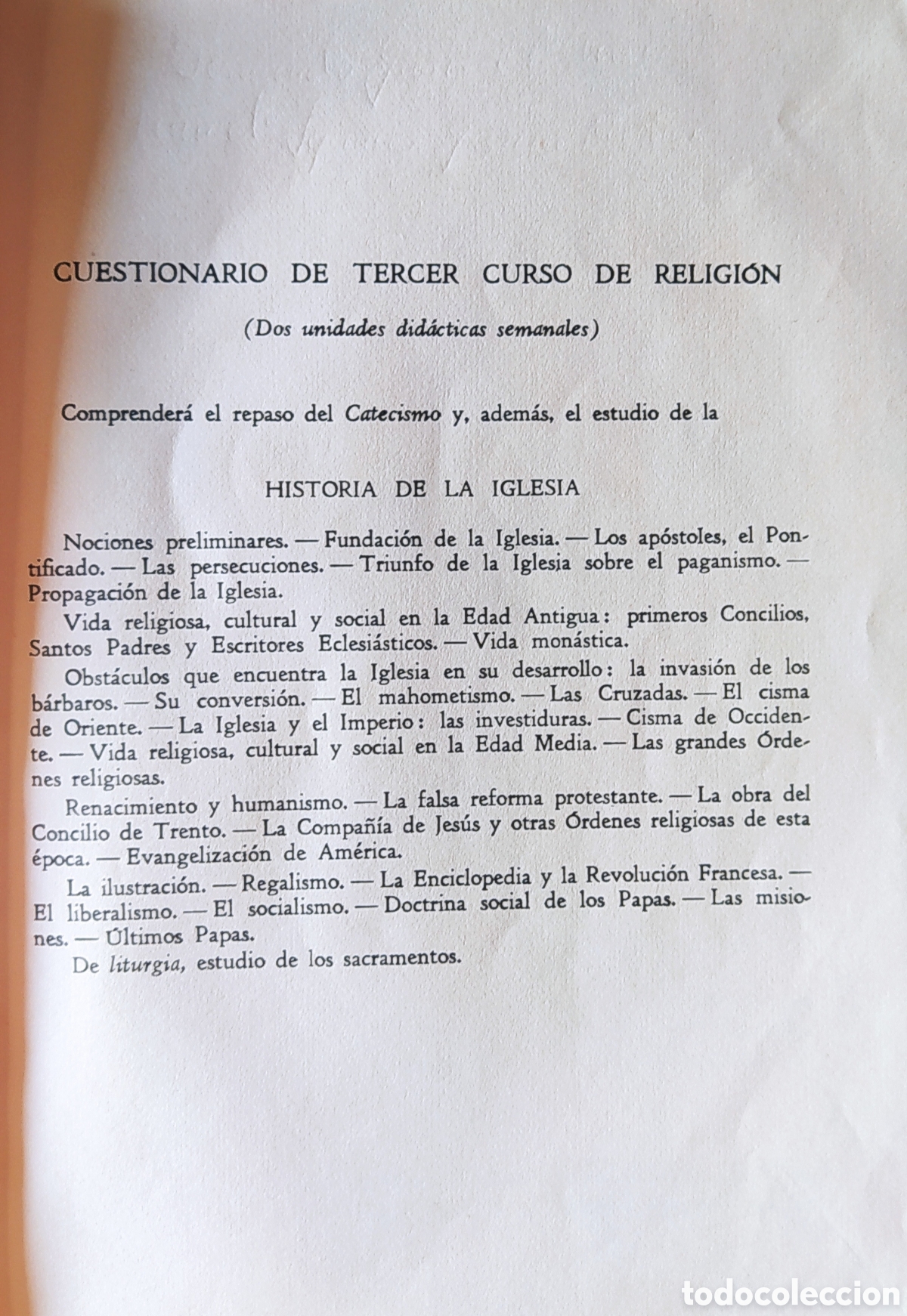 Libros: HISTORIA DE LA IGLESIA 1966 - Foto 4