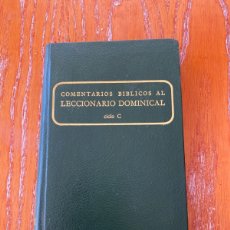 Libros: COMENTARIOS BIBLICOS AL LECCIONARIO DOMINICAL CICLO C. Lote 401227309