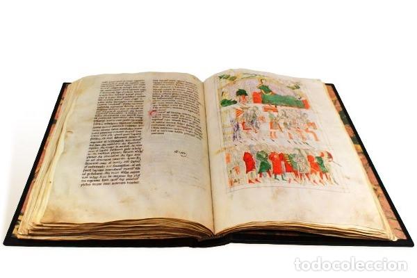 Libros: Codex Calixtinus, c&oacute;dice de Salamanca, c. 1325. Facs&iacute;mil, completo. Silo&eacute; - Foto 5