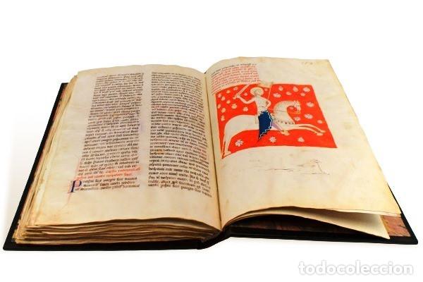 Libros: Codex Calixtinus, c&oacute;dice de Salamanca, c. 1325. Facs&iacute;mil, completo. Silo&eacute; - Foto 7