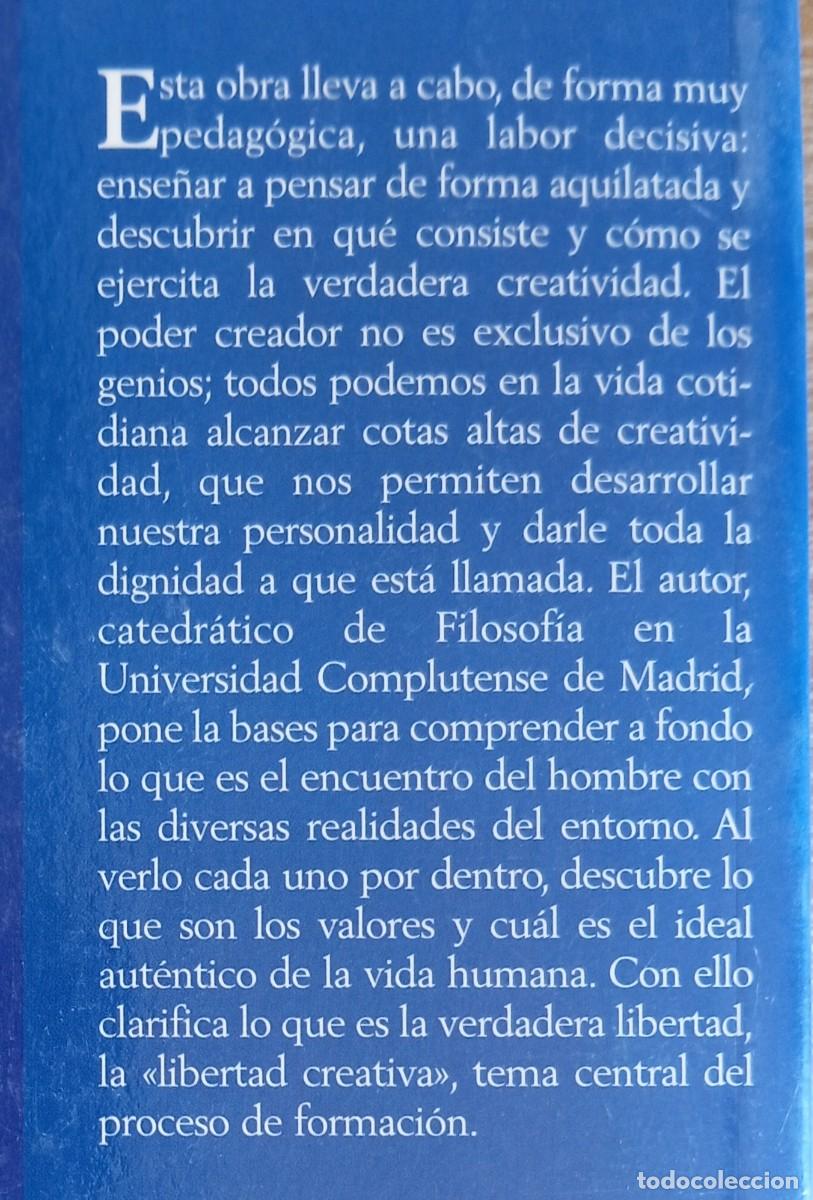 Libros: INTELIGENCIA CREATIVA - ALFONSO LOPEZ QUINTAS - Foto 2