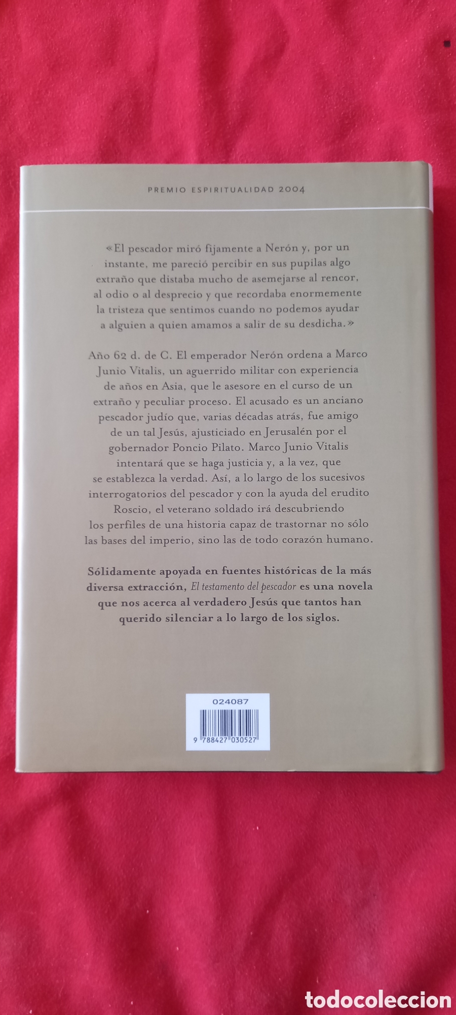 Libros: El testamento del pescador. C&eacute;sar Vidal. - Foto 2