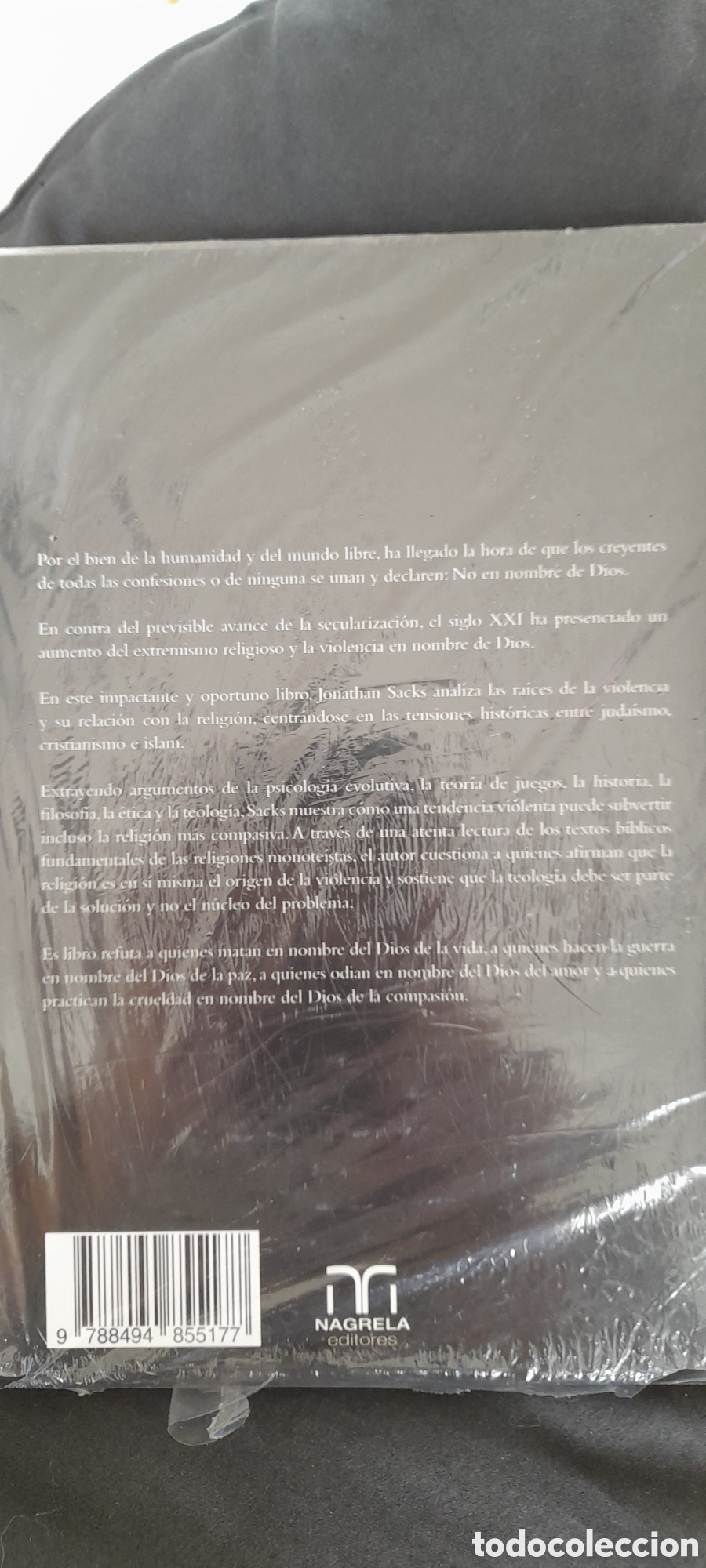 Libros: No en nombre de Dios. Como afrontar la violencia religiosa. Jonathan Sacks - Foto 2