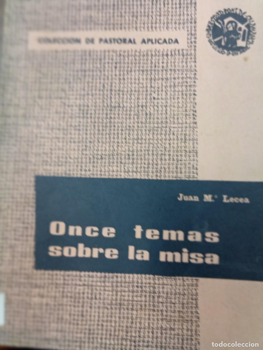 Libros: ONCE TEMAS SOBRE LA MISA - Foto 1