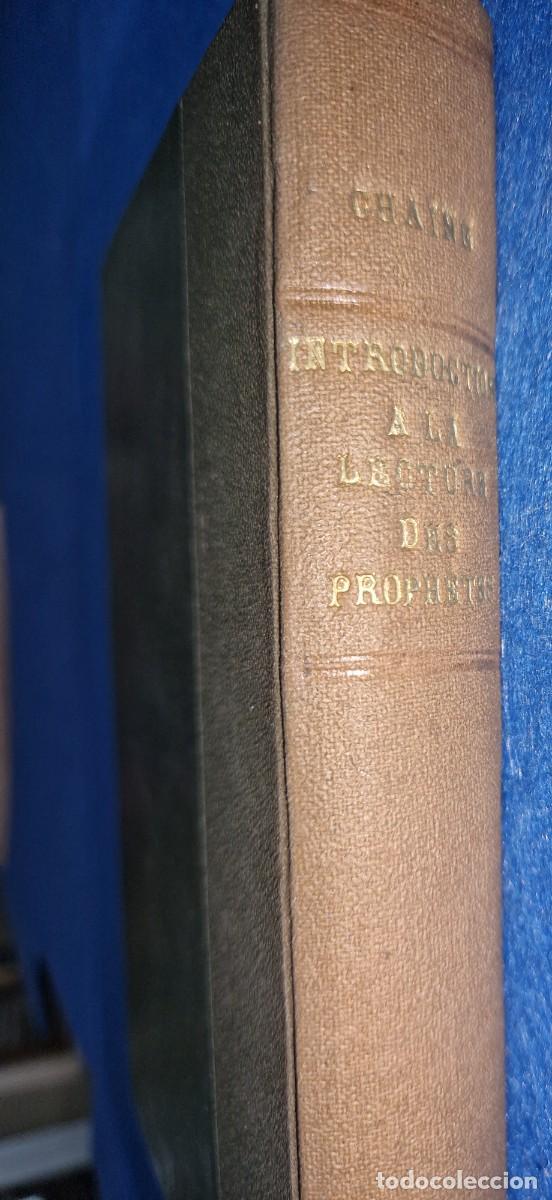 Libros: INTRODUCTION A LA LECTURE DES PROPHETES. CHAINE - Foto 1