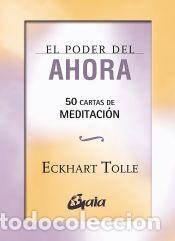 Libros: El poder del ahora. 50 cartas de meditaci&oacute;n - Eckhart Tolle - Foto 1