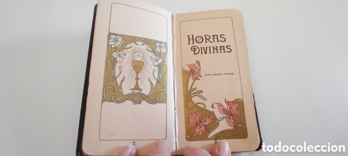 Libros: DEVOCIONARIO ANTIGUO TAPA CUERO - Foto 1