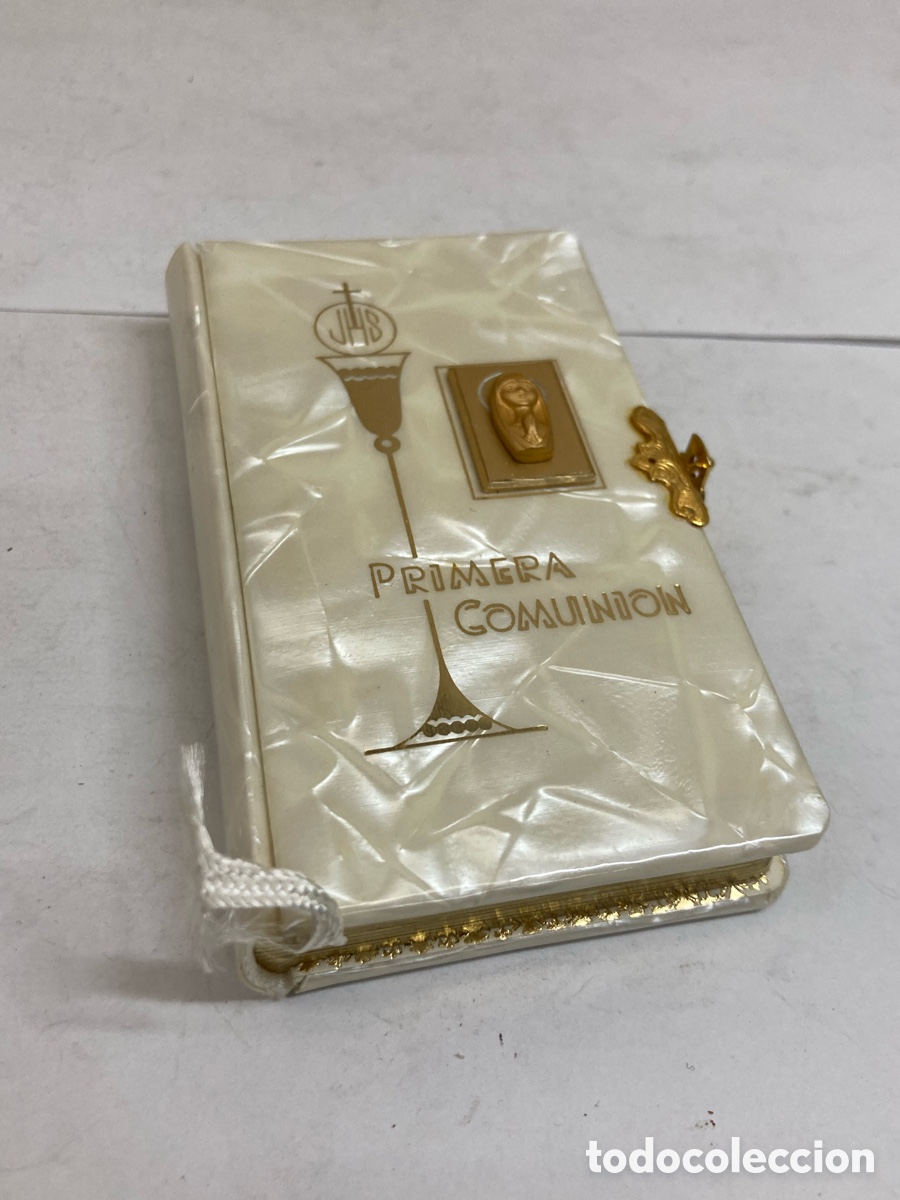 Libros: Librito de Primera comuni&oacute;n nacarado 1969 /xy16 - Foto 2