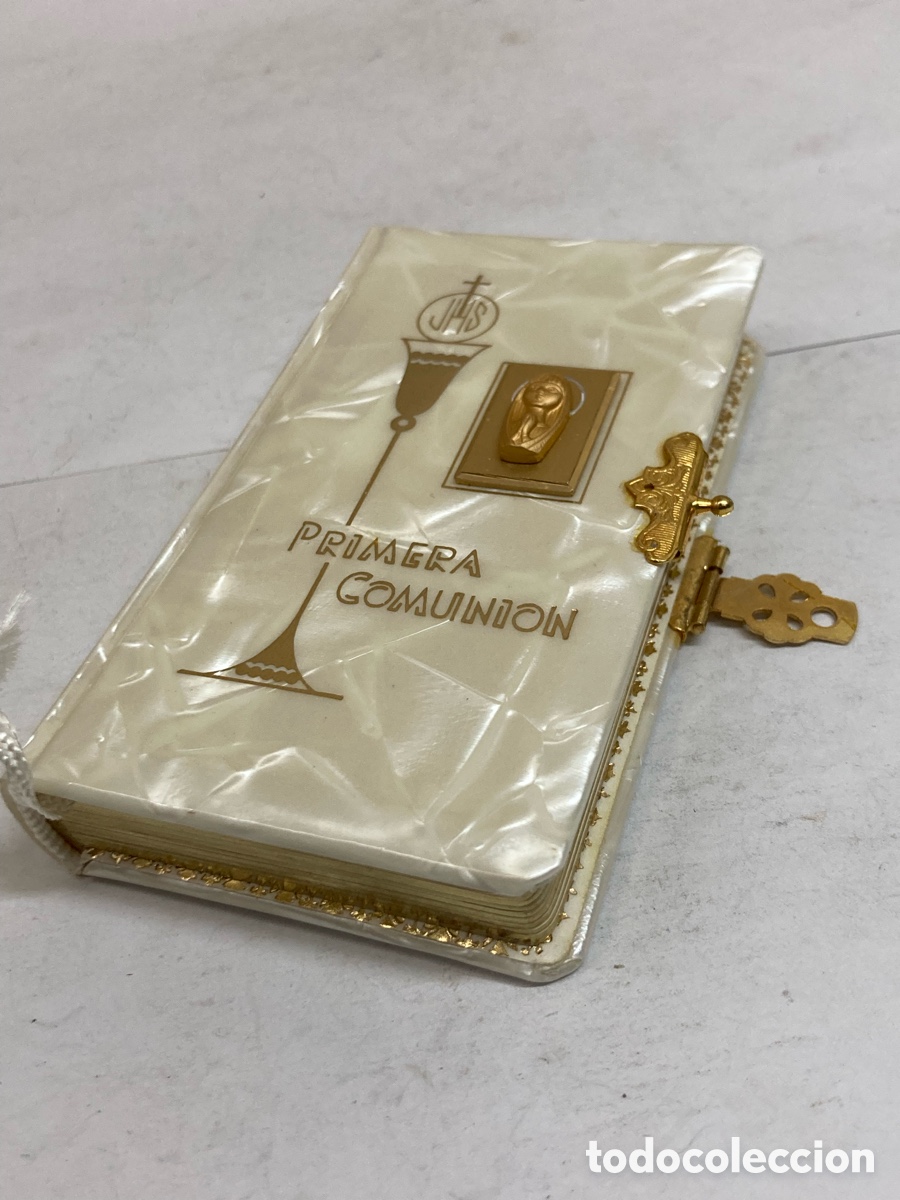 Libros: Librito de Primera comuni&oacute;n nacarado 1969 /xy16 - Foto 1
