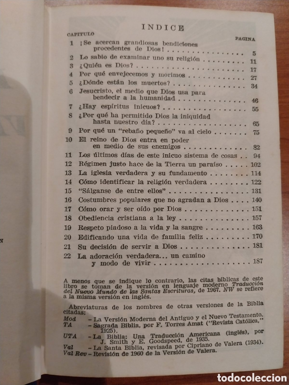 Libros: 1968-Libro religioso &rdquo;La Verdad que lleva a Vida Eterna&rdquo; - Foto 5