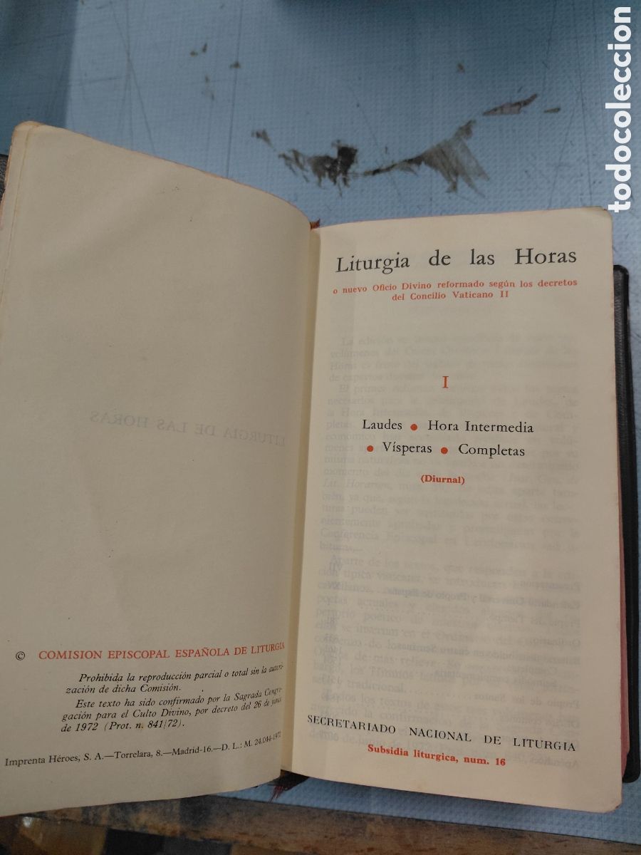 Libros: Libro liturgia de las horas 1972 - Foto 4