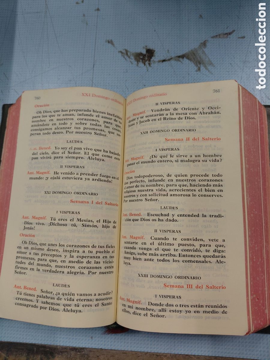 Libros: Libro liturgia de las horas 1972 - Foto 5