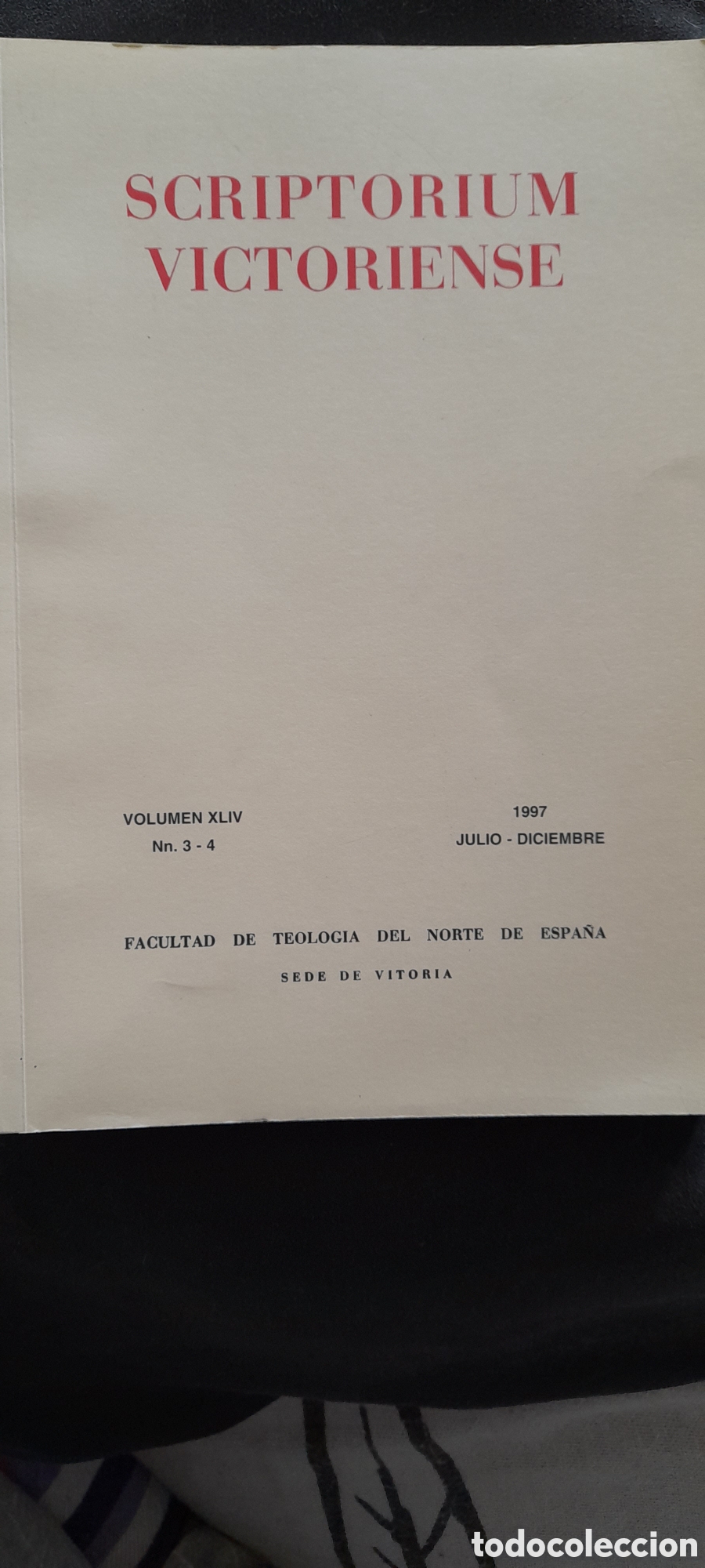 Libros: Scriptorium Victoriense. Volumen XLIV - Foto 1
