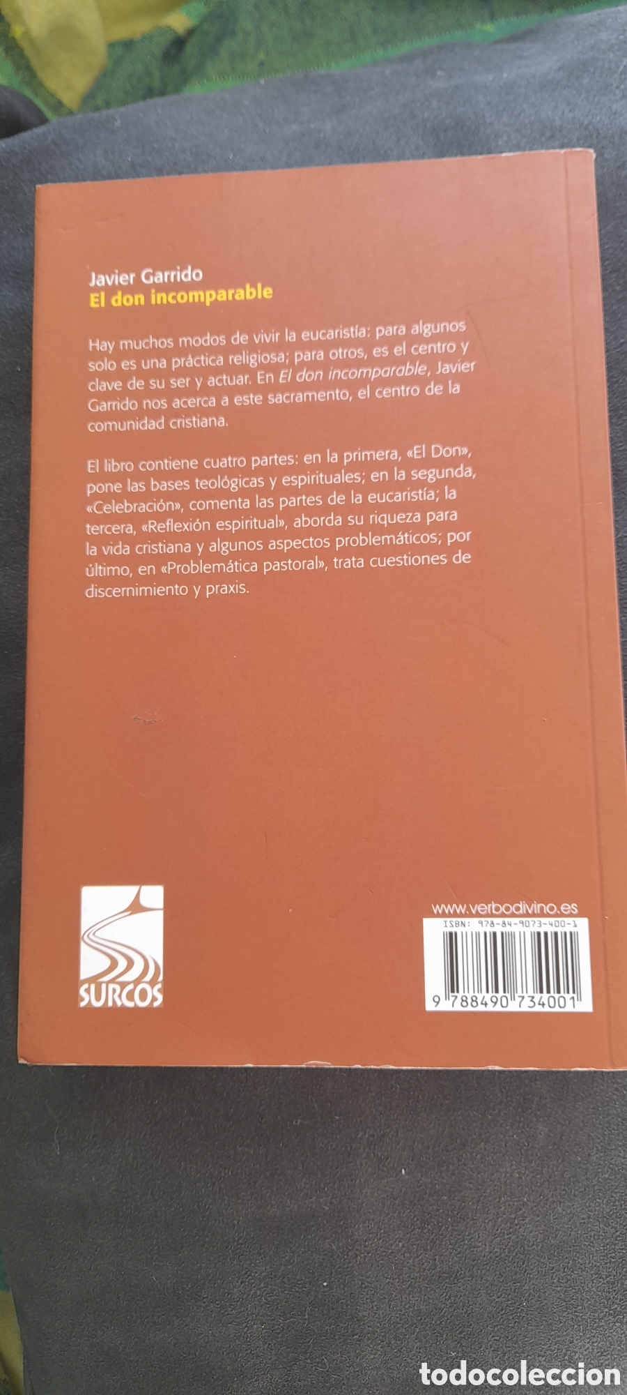 Libros: El don incomparable. Javier Garrido - Foto 2