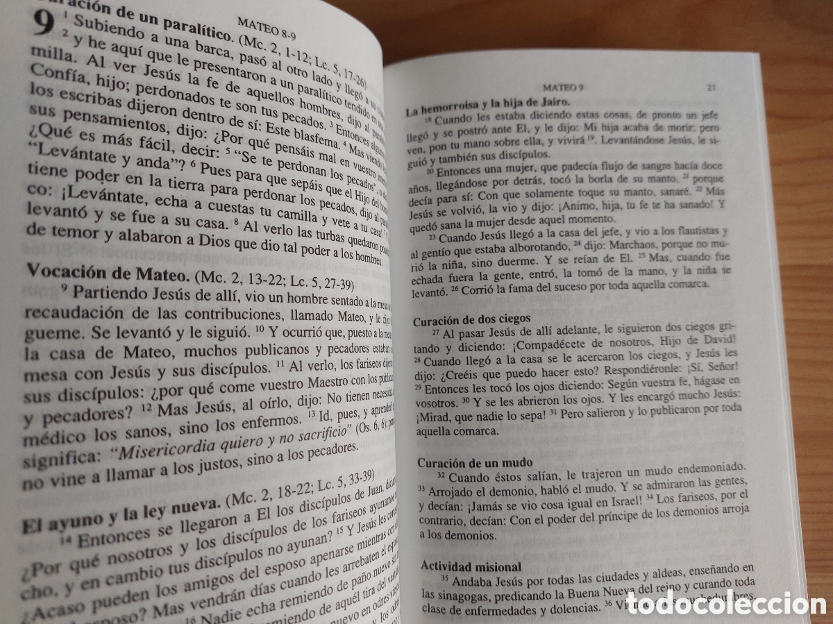 Libros: Nuevo Testamento. Mart&iacute;n S&aacute;nchez - Foto 3