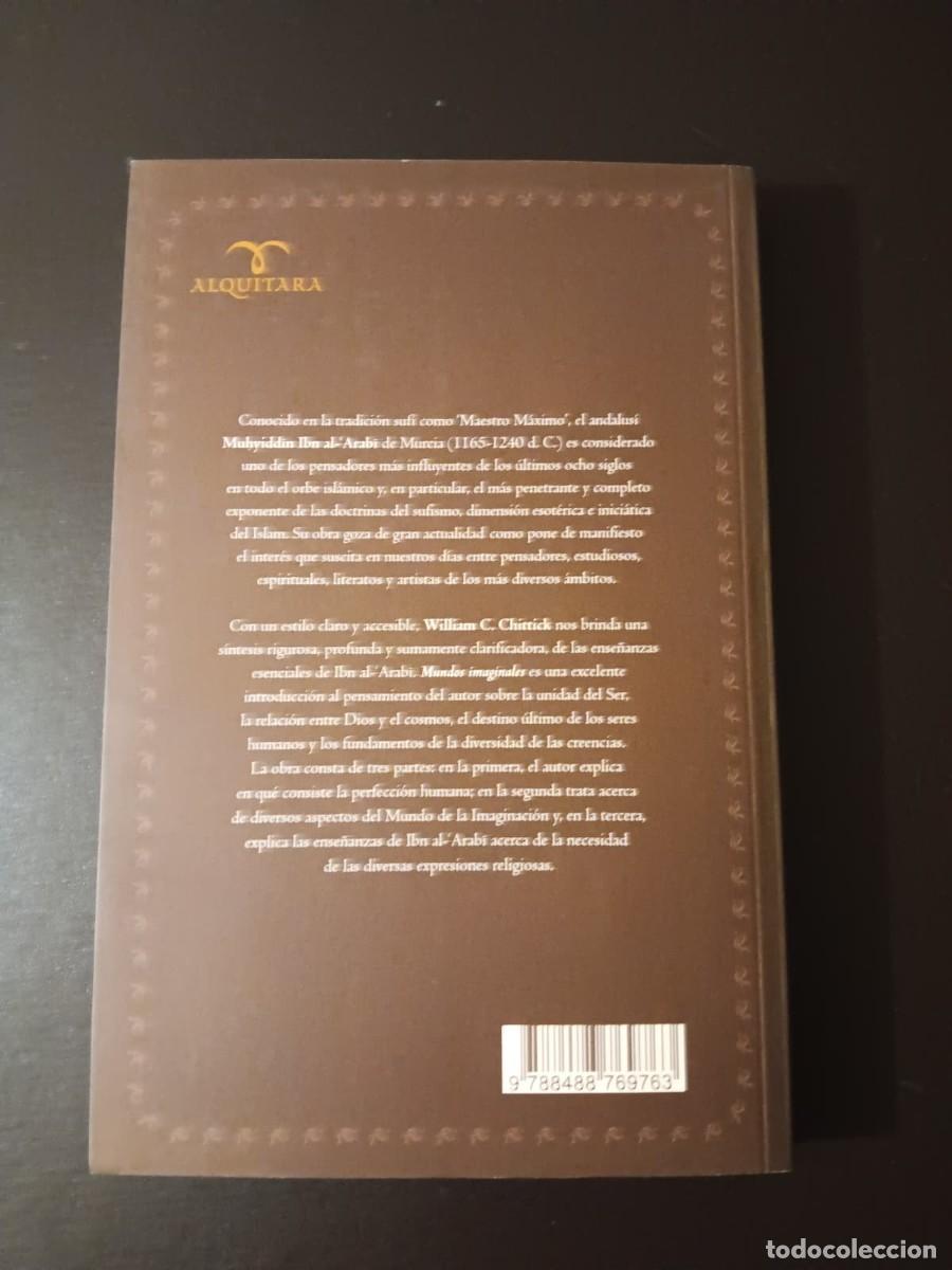 Libros: WILLIAM C. CHITTICK MUNDOS IMAGINALES - NUEVO - Foto 2