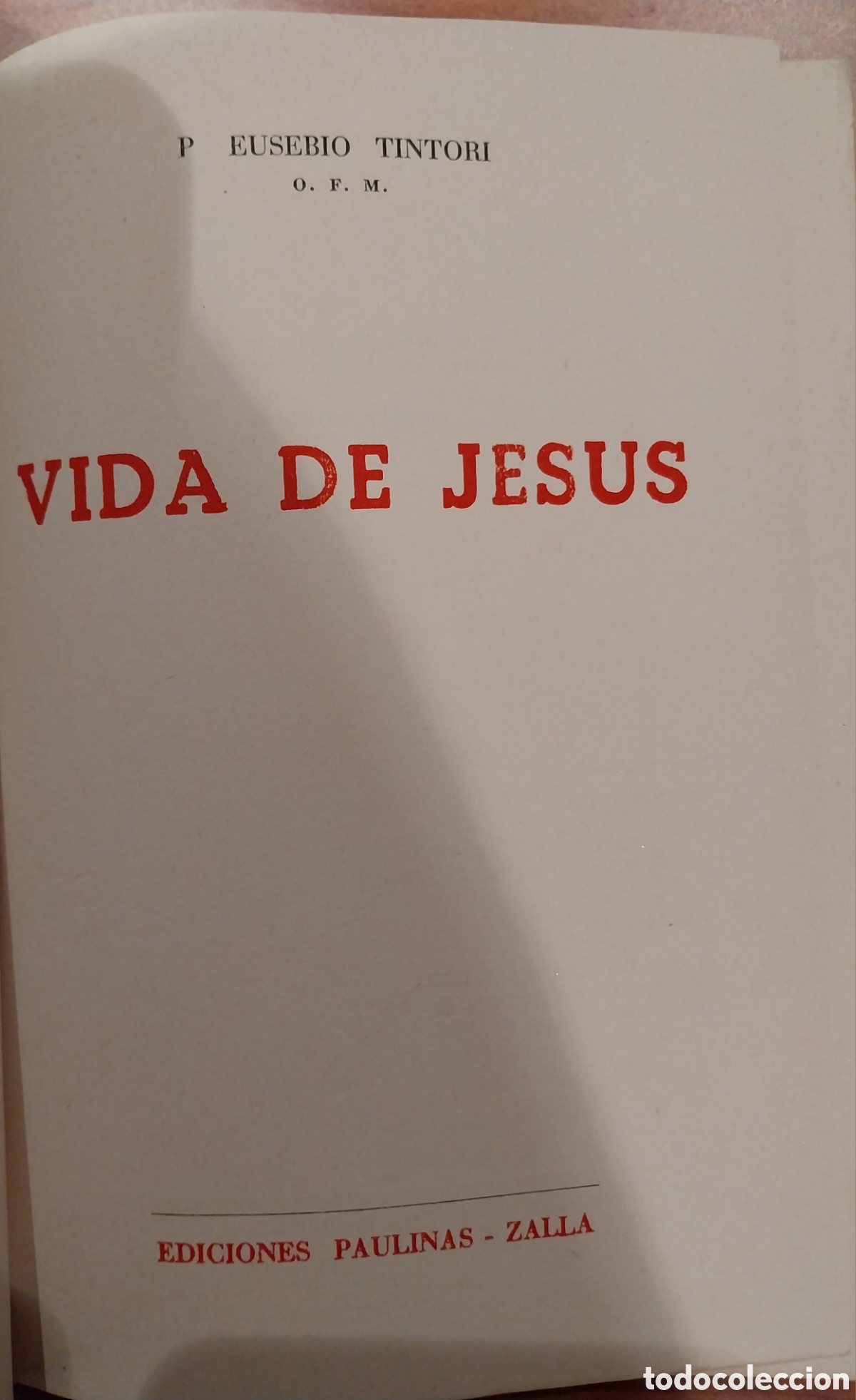 Libros: Libro 1939 &rdquo;La Vida de Jesus&rdquo; - Foto 4