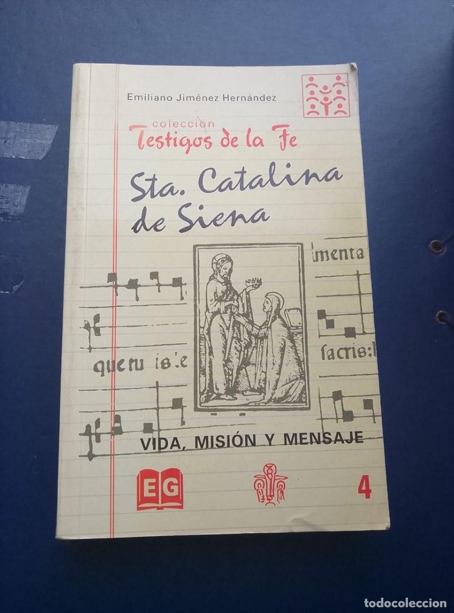 Libros: santa catalina de siena emiliano jimenez hernandez