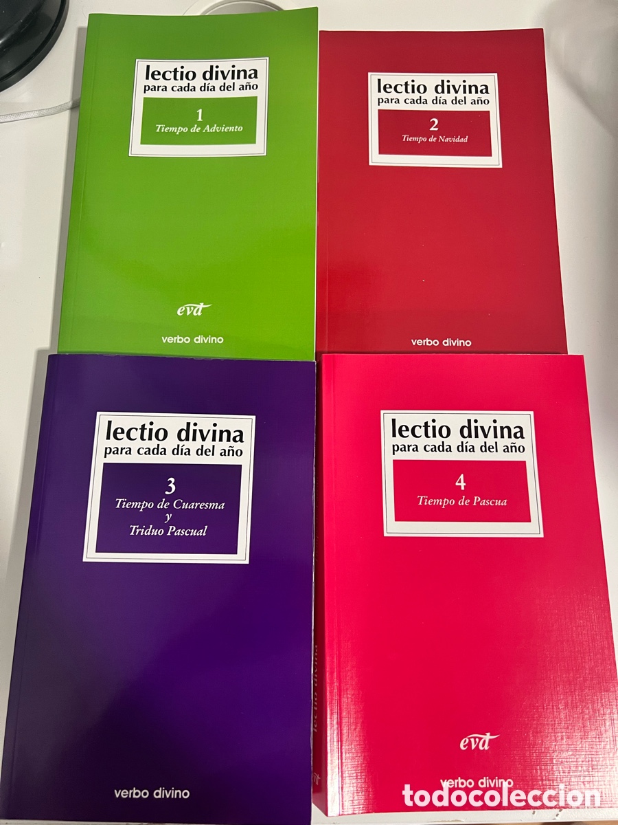 Libros: Lectio divina para cada d&iacute;a del a&ntilde;o - 4 tomos