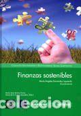 Libros: Finanzas sostenibles. - Mu&ntilde;oz Torres, Mar&iacute;a Jes&uacute;s