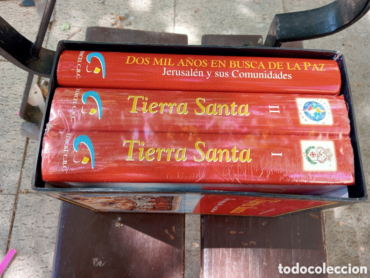 Libros: Tierra santa. Estuche. Felix del buey