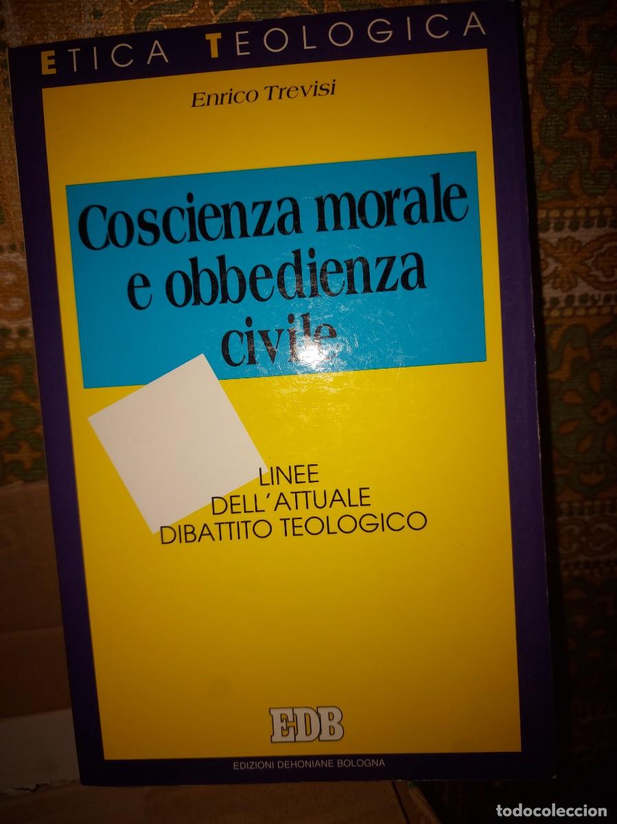 Libros: Coscienza morale e obbedienza civile. Linee dell'attuale dibattito teologico