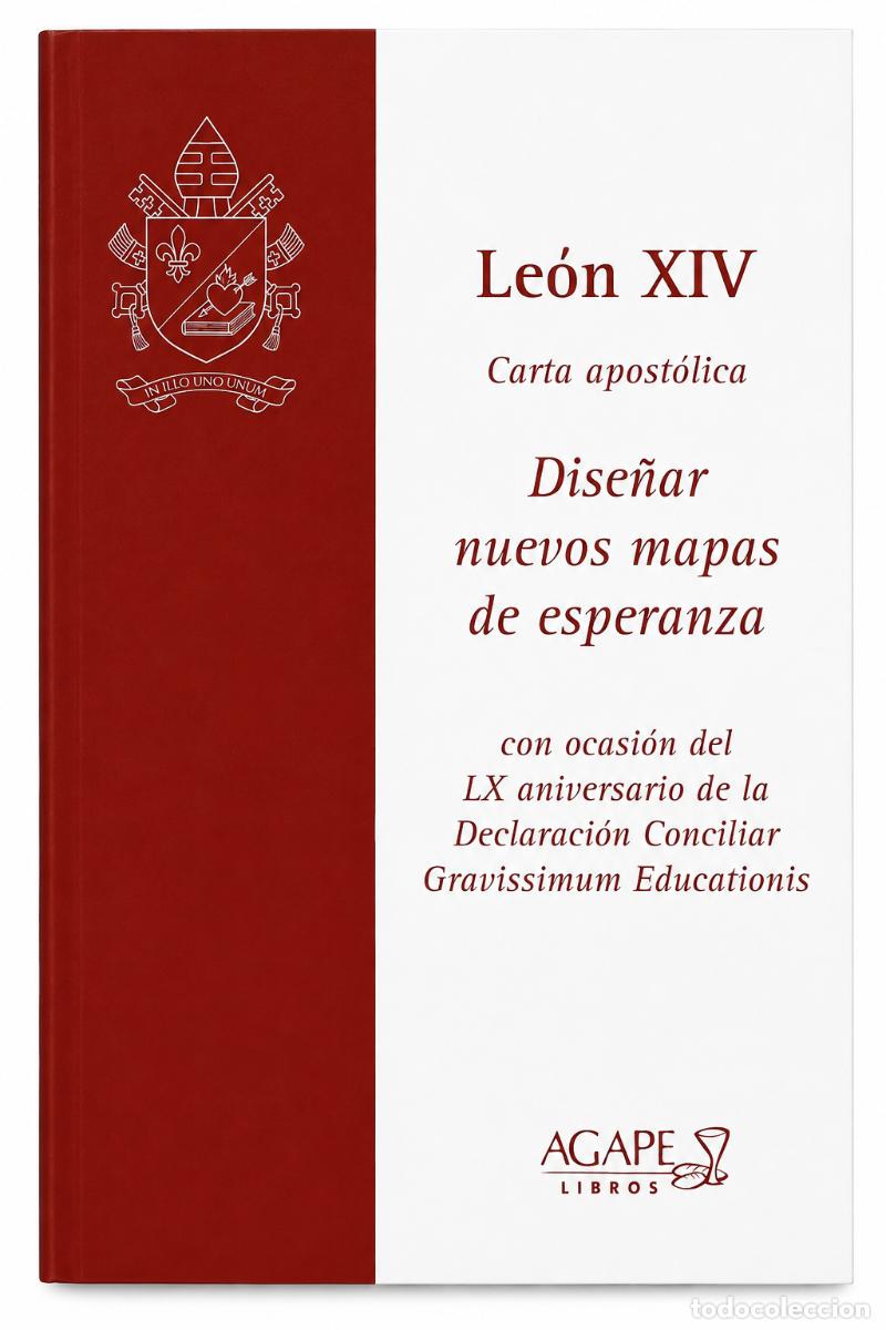 Libros: LE&Oacute;N XIV &ndash; DISE&Ntilde;AR NUEVOS MAPAS DE ESPERANZA &ndash; &Aacute;GAPE LIBROS &ndash; 2026
